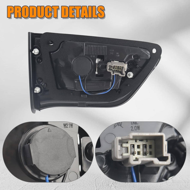 Inner Halogen Tail Light Right Side for Jeep Compass 2017-2026 Aftermarket