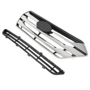 DURAFORCE Front Upper Lower Bumper Grille Set for Hyundai Santa Fe Sport 2013-2016