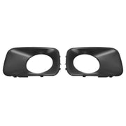 DURAFORCE Fog Light Trim Cover for Honda Pilot 2009 2010 2011 Black Driver & Passenger