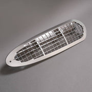DURAFORCE Chrome Hood Side Grille Air Intake Vent Cover ABS for Freightliner M2 2002-2018