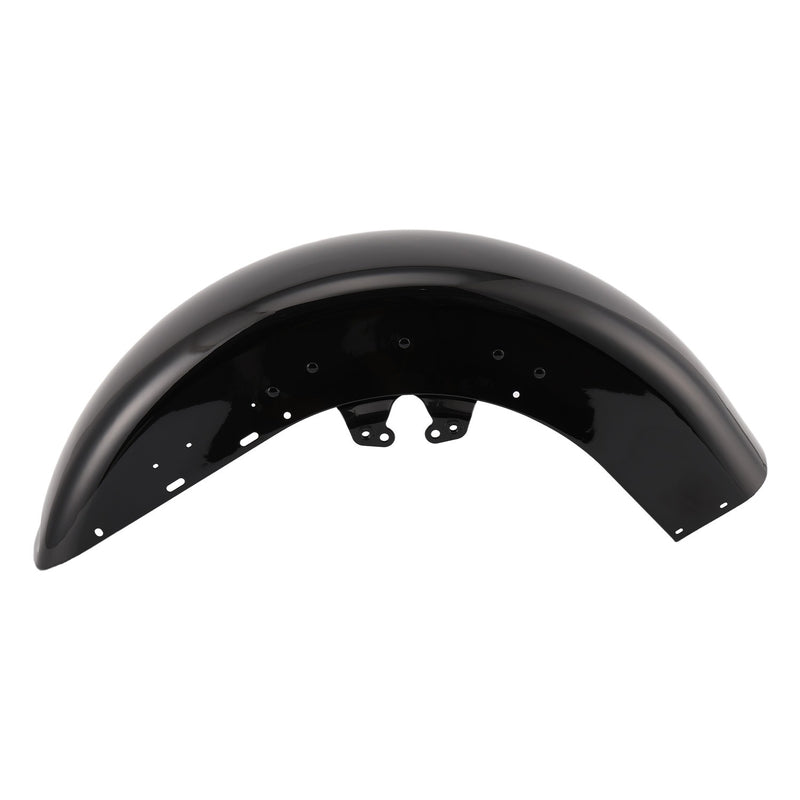 Vivid Black Front Fender for Harley Touring Street Glide Road Glide 2014-2024