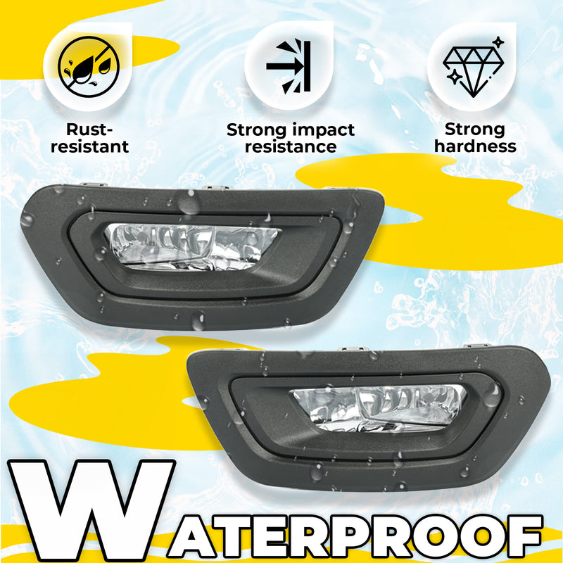 Fog Lights Bezels Covers Bulbs Wiring for Ford Transit 2020-2025 Left Right