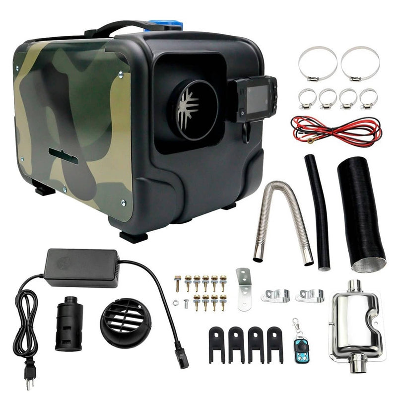 8KW Diesel Air Heater All in One 12V/24V 110V Bluetooth APP Remote Control Car