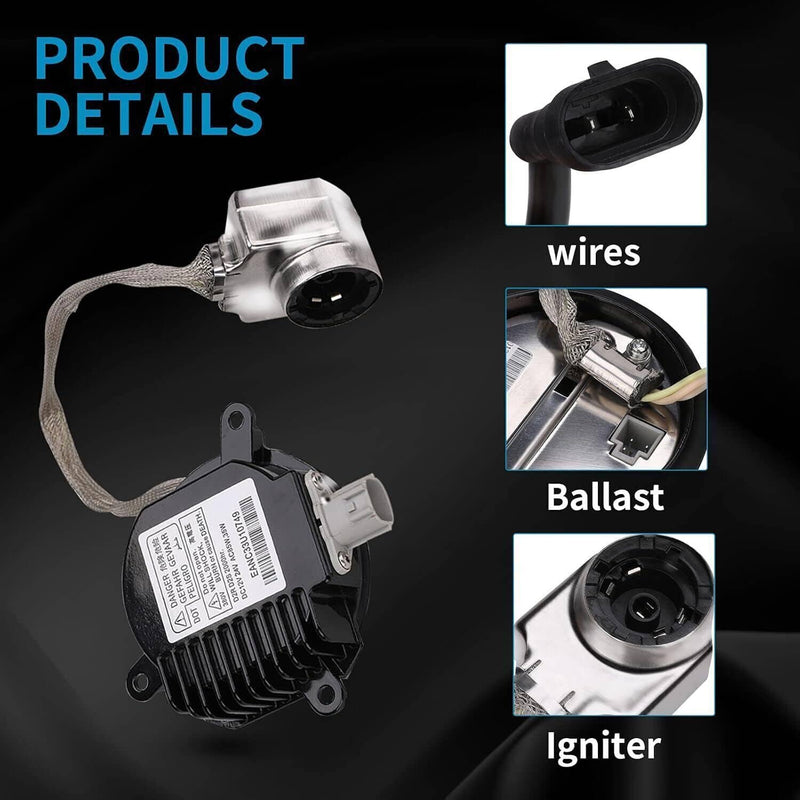 HID Xenon Headlight Ballast Control Igniter for Infiniti G37 G35 Coupe Sedan