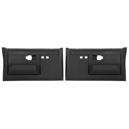 DURAFORCE Door Panels Black Front for Chevrolet C10 K5 Blazer 1981-1987 Pair