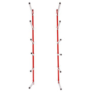 DURAFORCE Auto Body Bumper Storage Rack Stand Wall Mount Removable Arms for Painting