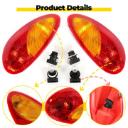 DURAFORCE Tail Lights Brake Lamp Assembly for Chrysler PT Cruiser 2001-2005 Left Right Set