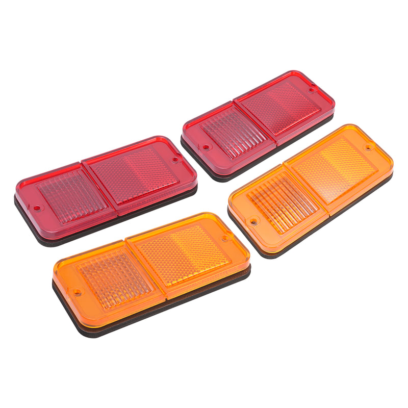 Front Rear Side Marker Lights for Chevrolet and GMC C/K Pickup Trucks 1968-1972