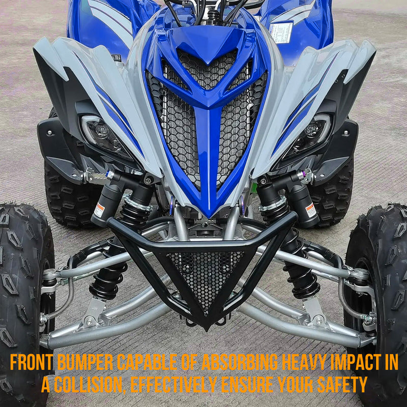 Front Bumper Iron Grab Bar Accessory Black for Yamaha Raptor 700 700R 2006-2025