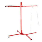 DURAFORCE 50 Inch Bumper Tree Auto Body Door Fender Panel Paint Rack Adjustable Work Stand