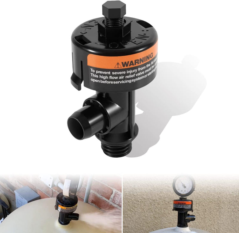 98209800 98209803 High Flow Manual Air Relief Valve Replacement for Pentair