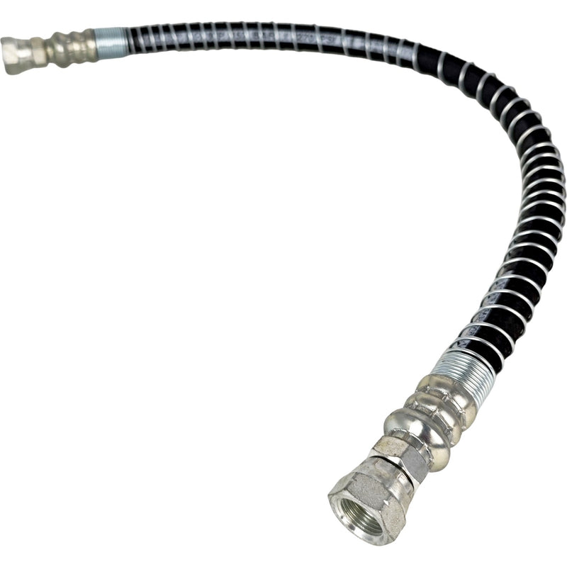 24" LPG Hose Crimped Liquid Propane Universal Assembly with Spiral Guard Tank