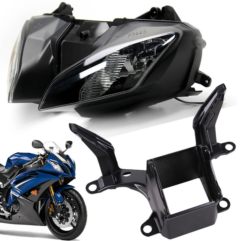 Front Headlight Upper Fairing Stay Bracket Fits for Yamaha YZF R6 2008-2016