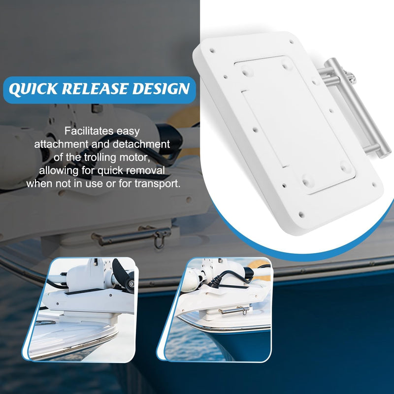 010-12832-61 Quick Release Bracket Plate for Garmin Force Kraken Trolling Motor