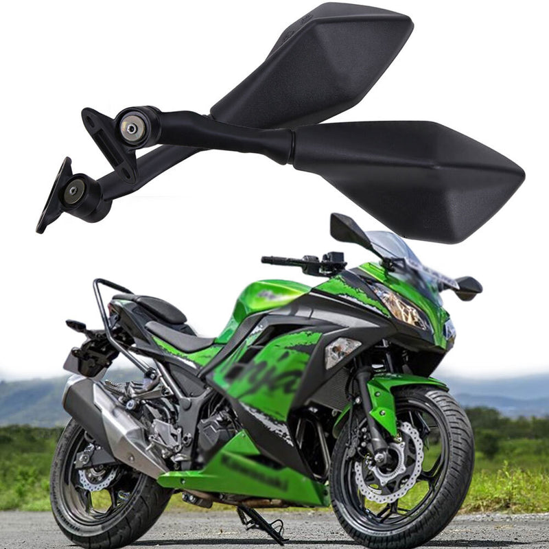 Rearview Side Mirrors Left Right for Kawasaki Ninja ZX6R 636 2011-2017 Pair
