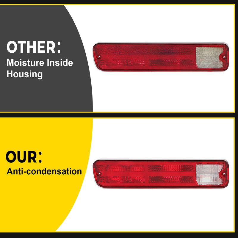 Rear Tail Light Set for Chevy El Camino Malibu for GMC Caballero 1979-1987