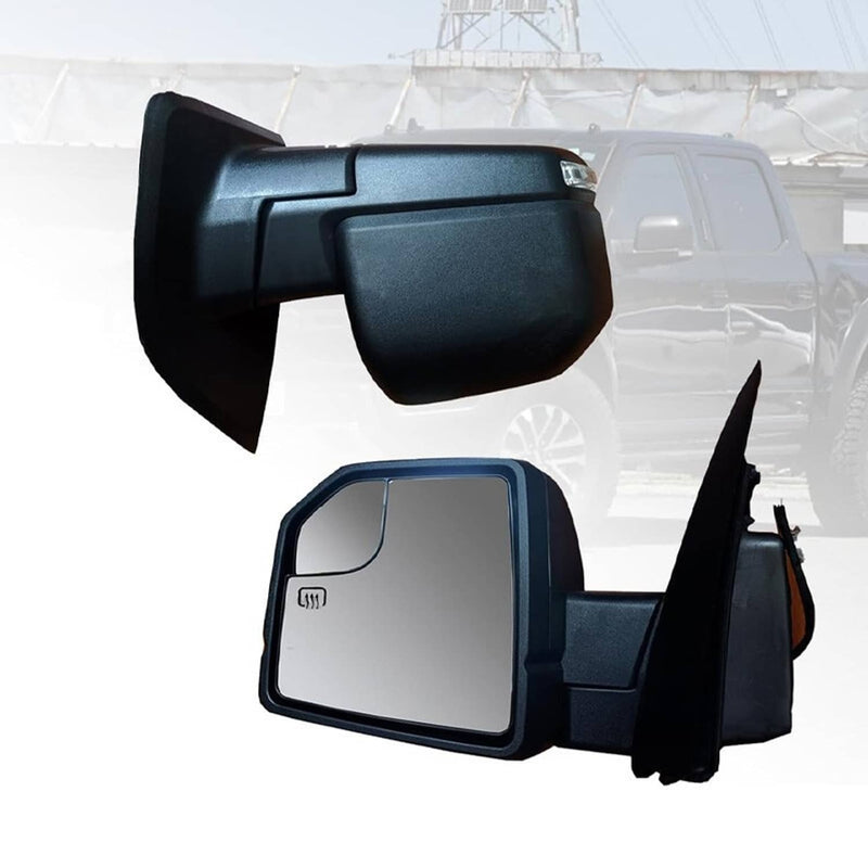FL3Z17682CB Door Mirror for Ford F-150 2015-2020 Passenger Right Side Power Lamp