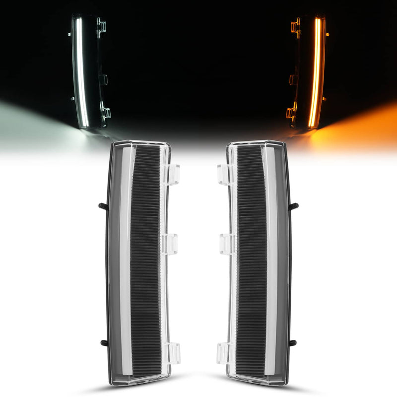 DURAFORCE LED Turn Signal Side Marker Lamps DRL for Nissan 350Z 2006-2009 2PCS