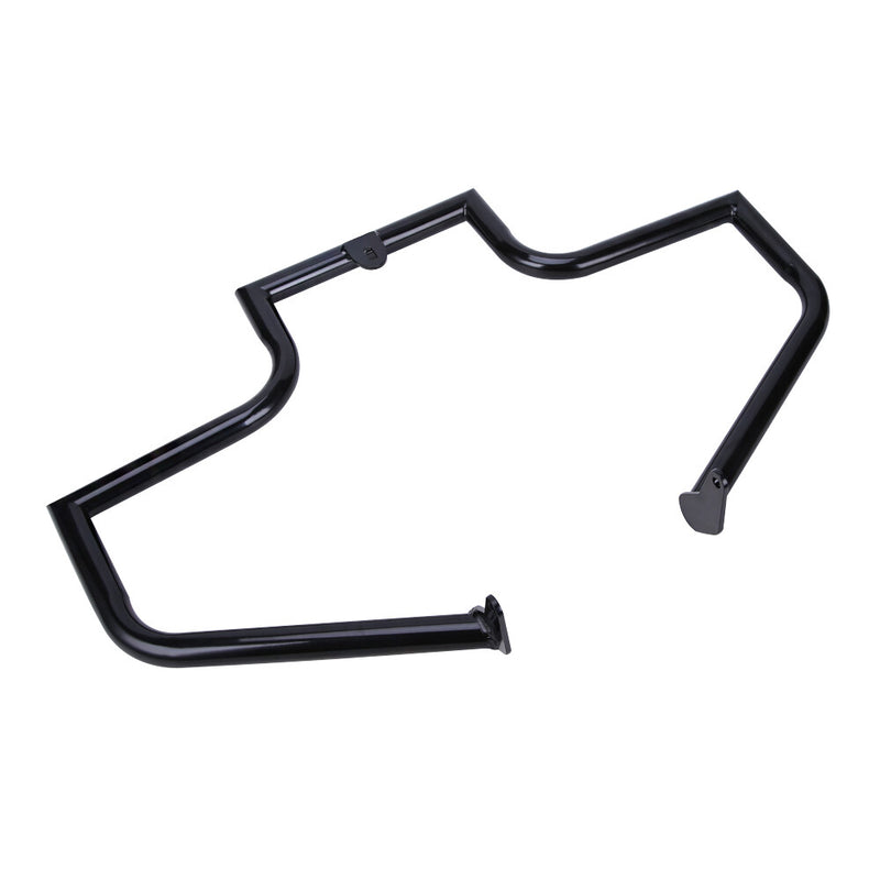 Black Engine Highway Guard Crash Bars for Harley FLSTN Softail Deluxe 2005-2017