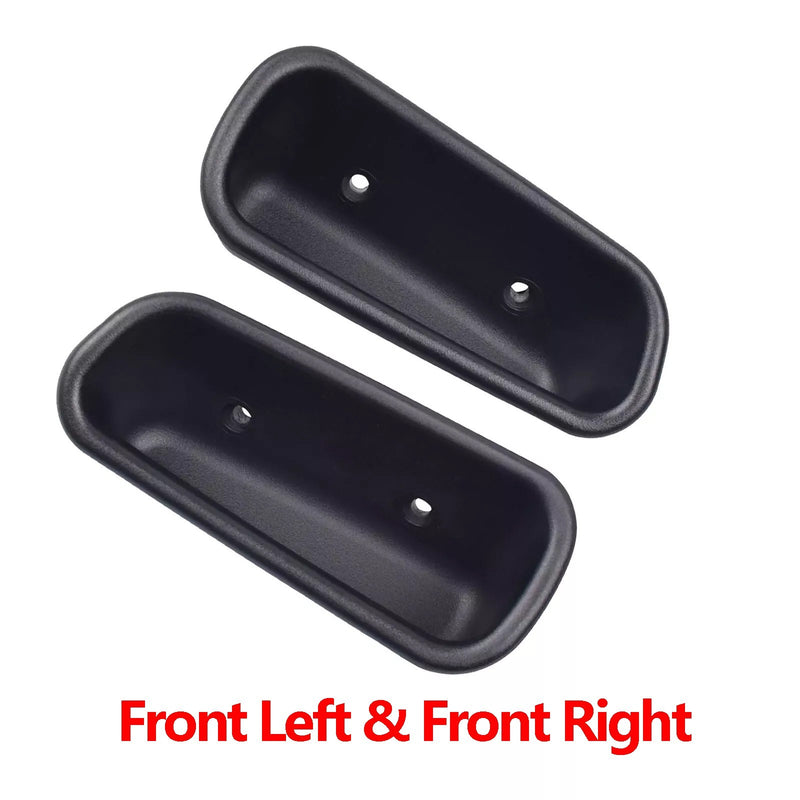 Front RH LH Door Pull Handle Cup for 1994-2001 Dodge Ram 1500 2500 3500 Pair