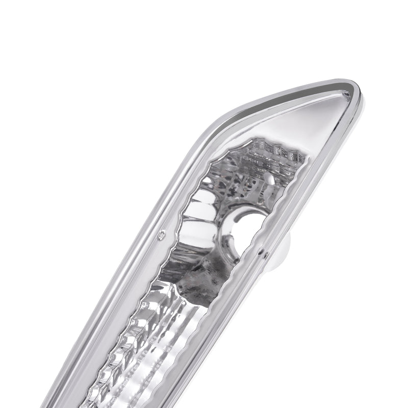 Clear Bumper Side Marker Lights for Mercedes Benz R230 SL Class 2003-2006 Pair