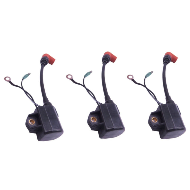 697-85570 Ignition Coil Assembly for Yamaha 75HP 2T Outboard 3 Pcs/1 Set