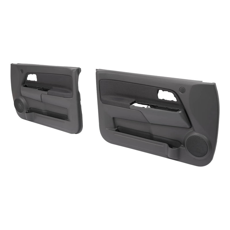 DURAFORCE Pair Inner Door Panels for Chevrolet/GMC Colorado Canyon 2004-2012 Graphite Gray
