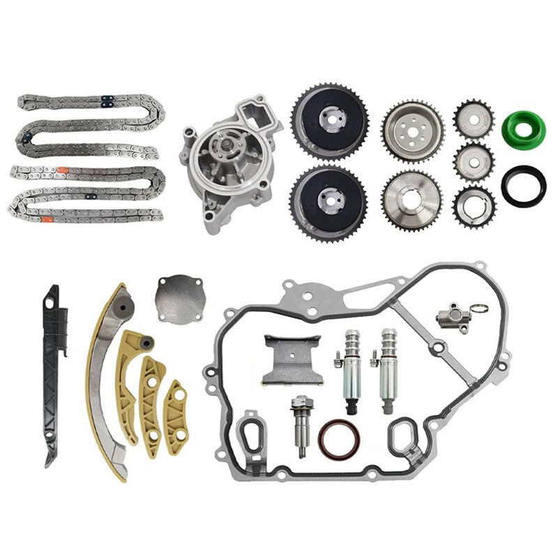 Timing Chain Kit with Water Pump for Buick Chevy GMC Pontiac 2.4L 2009-2017