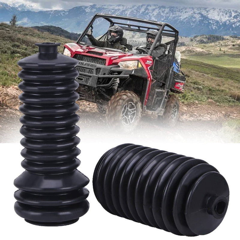 Rack & Pinion Boot Kit for Polaris RZR 4 800 2010 2011 2012 2013 2014 Black