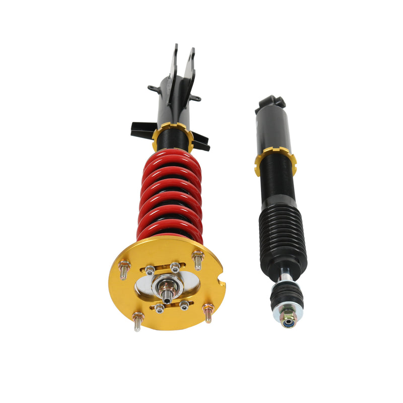 4X Front Rear Coilovers Struts Absorber Adj Height for Ford Mustang 2005-2014