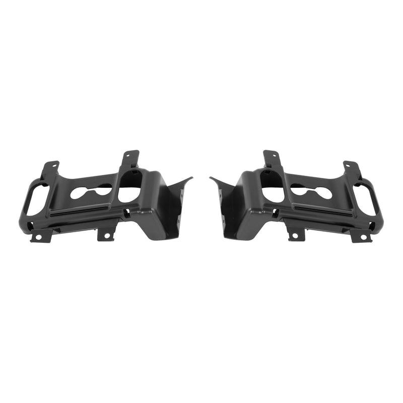 LH RH Front Bumper Tow Hook Trim Cover Panel for Ford Super Duty 17-19 Pair