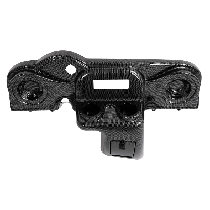 Carbon Fiber Style Radio Speaker Dash Cover for EZGO RXV 2008-Up Golf Cart