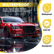 DURAFORCE LED Chrome Fog Lights Driver Passenger Side for Chrysler 300 2015-2024 2021 Pair