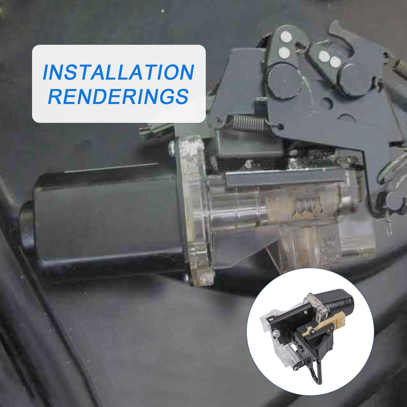 747-002 Trunk Pull Down Motor Housing with Switch for Lincoln Town Car 94-02