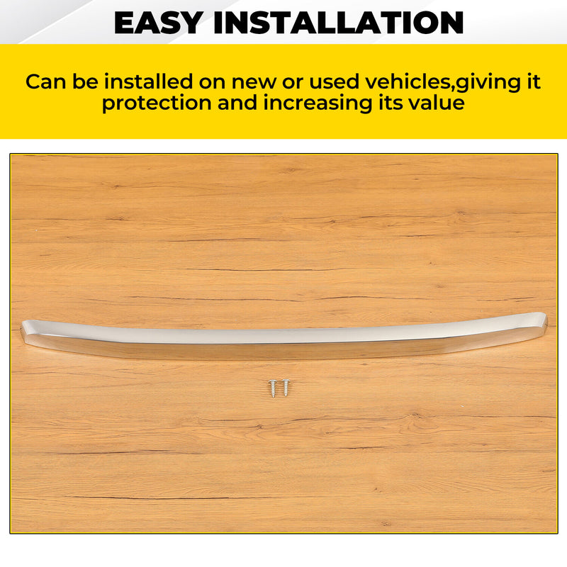 Chrome Upper Grille Hood Molding Trim for GMC Sierra 2500HD 3500HD 2011-2014