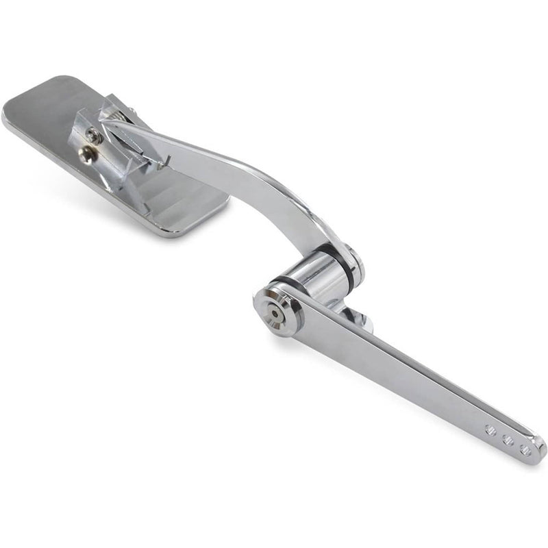 Universal Street Hot Rat Rod Aluminum Gas Pedal Firewall Mount Throttle Polished