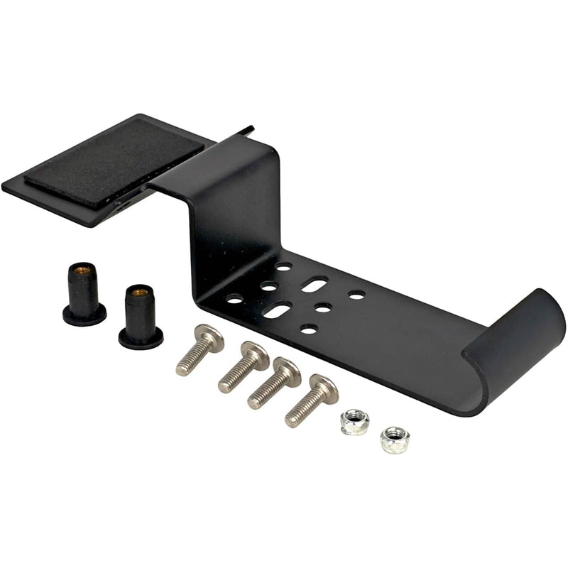 DURAFORCE CB Radio Mounting Blk Steel Bracket for Rugged Ridge for Jeep Wrangler JK 07-18