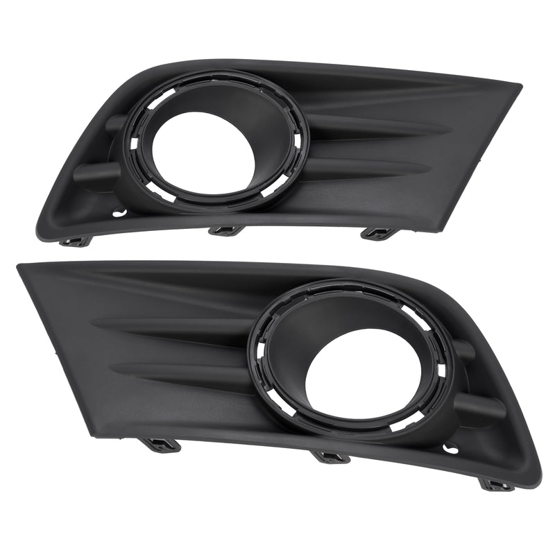 Pair Front Bumper Fog Light Lamp Cover Bezel Trim for Honda Pilot 2012-15 LH+RH