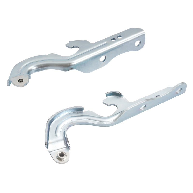 Hood Hinges Set for Dodge Durango 2011-2024 Silvery Driver Passenger Side