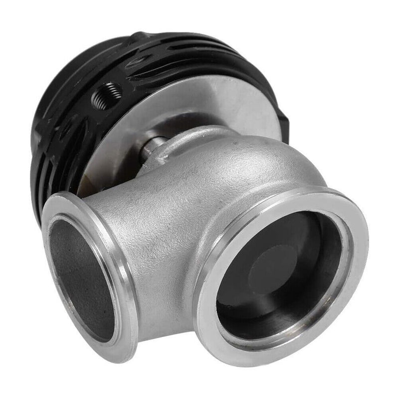 60MM V-Band Flange Clamp Wastegate 10 & 18 PSI Spring Kit Black EWG Waste Gate