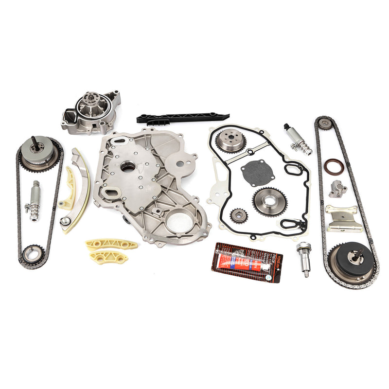 Ecotec Timing Chain Kit with Water Pump for GM Terrain Chevy Equinox 2.0L 2.4L