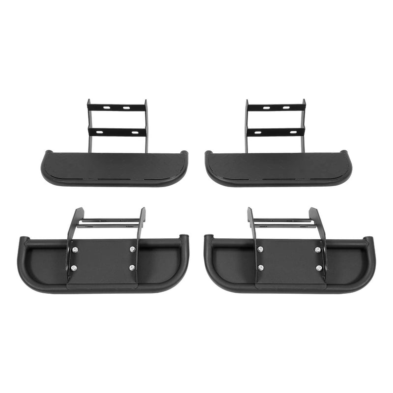 DURAFORCE Running Boards Side Steps Nerf Bar for Ford F-150 2015-2023 Crew Cab Pickup 4-D