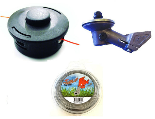 DURAFORCE Gear Box and Trimmer Head for Stihl 25-2 FS65 FS72 FS74 FS75 110 Feet Nylon