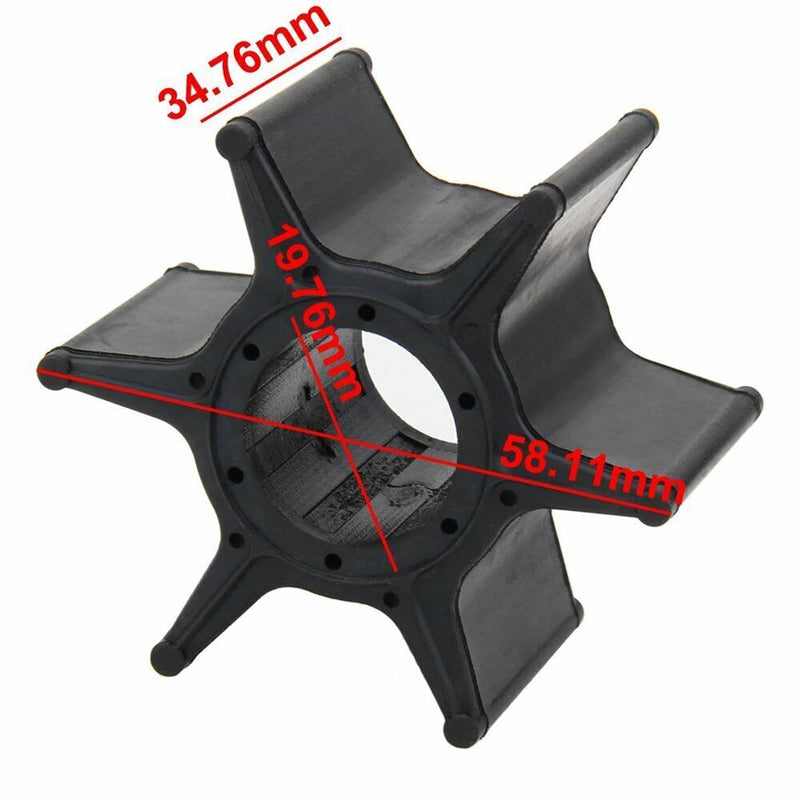 DURAFORCE 67F-44352-00 18-3042 Water Pump Impeller for Yamaha Outboard 75 80 90 100 HP