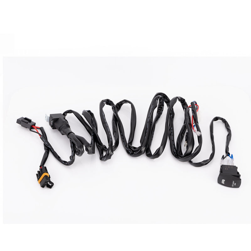 LED Light Bar Wiring Harness Rocker Switch Kit for Polaris Ranger 570 900 1000