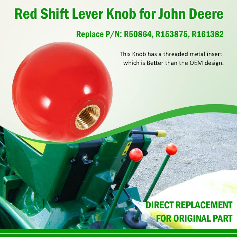 R50864 R153875 R161382 Gearshift Knob for JD 1020 2020 2640 2755 4430 4455 8430