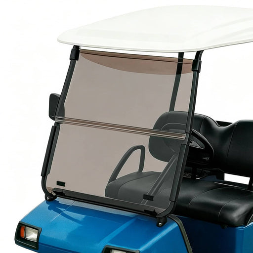 DURAFORCE Tinted Folding Windshield Windscreen for Club Car DS 2000.5-Up Golf Cart