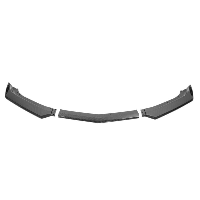 Front Bumper Lip Splitter Carbon Fiber Look for Camaro SS 16-21 LS LT RS 19-21