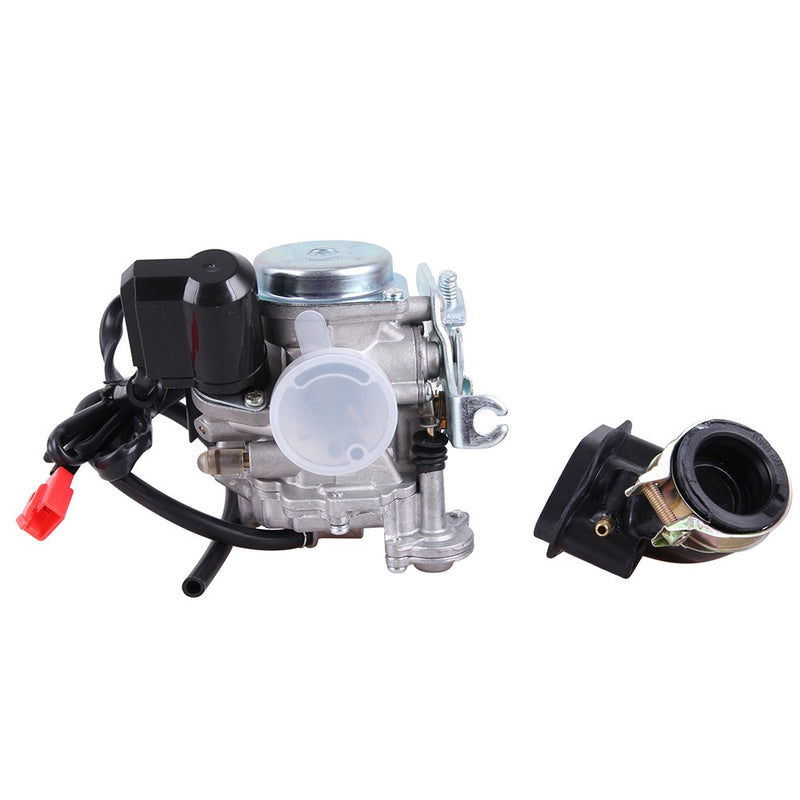 139QMB Carburetor for GY6 50CC 49CC 4 Stroke Scooter 18mm Intake Manifold ATV