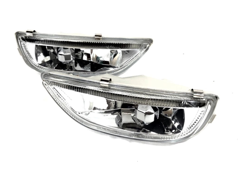 For 2001-2002 Toyota Corolla Front Bumper Fog Lights Driving Lamps Assembly Pair